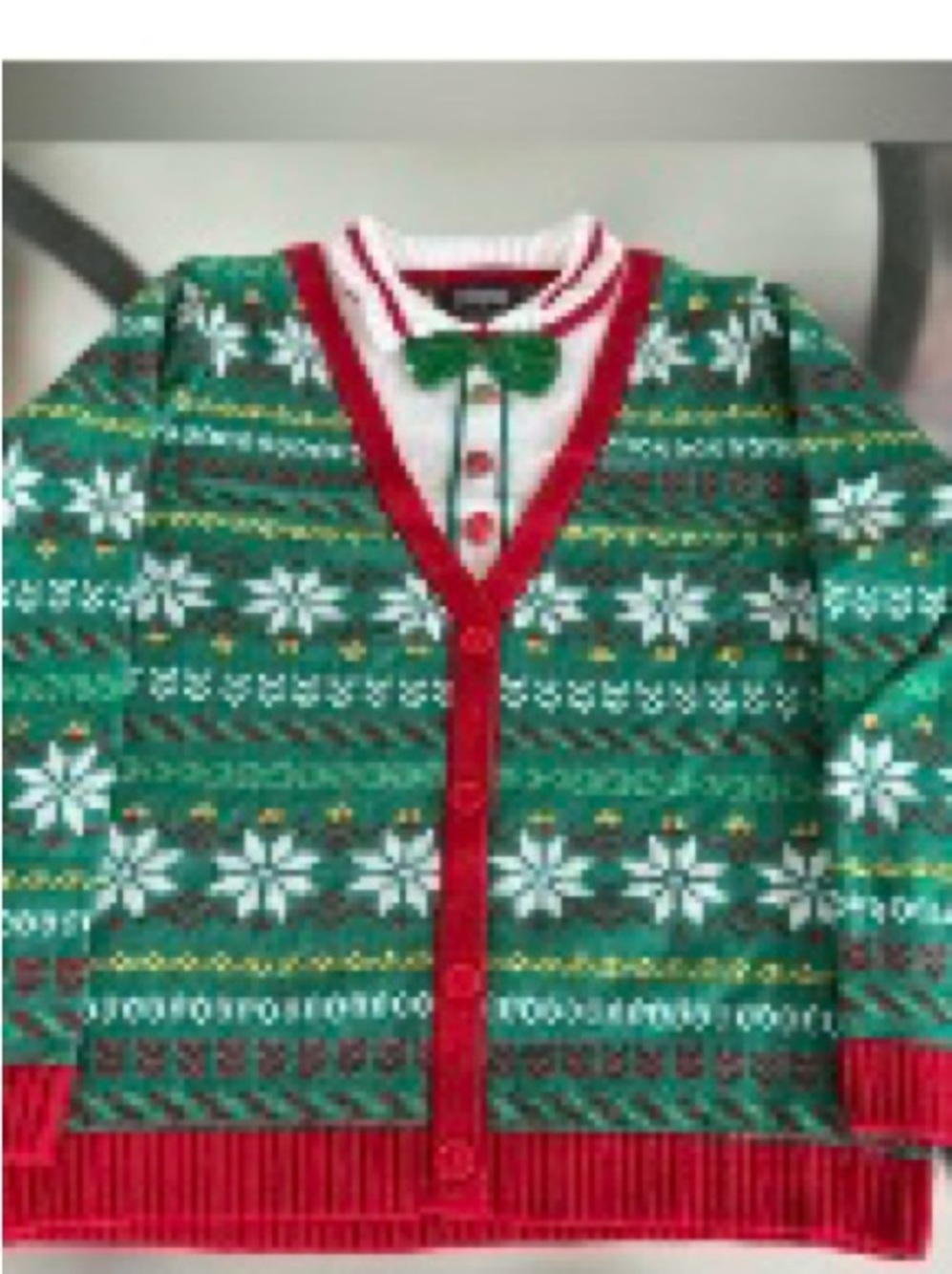 Ugly Christmas Sweater Boy XL Dress up NEW